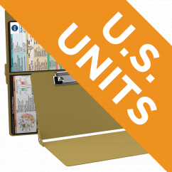 WhiteCoat Clipboard® - Tactical Brown Medical Edition